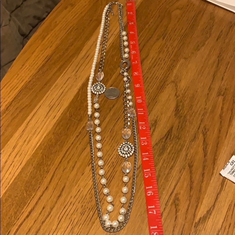 18” statement necklace.